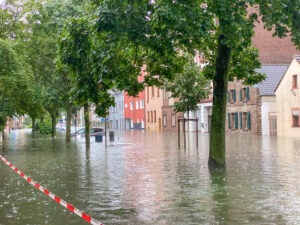Das verheerende Hochwasser im Juli 2021 in Köln Bickendorf. Foto von https://pjk-atelier.de/